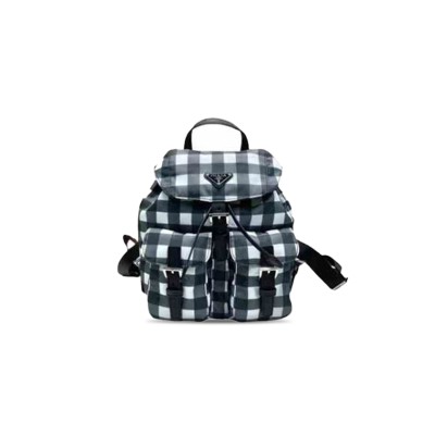 PRADA SMALL RE-NYLON BACKPACK 1BZ677 (28*23.5*12cm) 